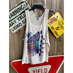 Vintage 90s Beach Park Tank top Size XL